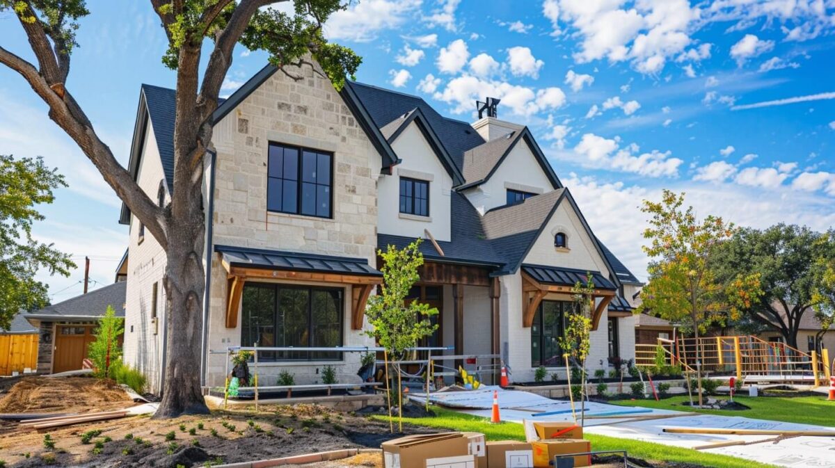 Home expansion in Allen, TX