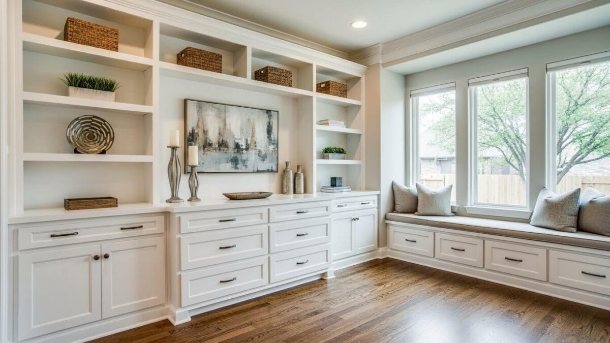 Built-In Storage Solutions to Your Allen, TX Remodel