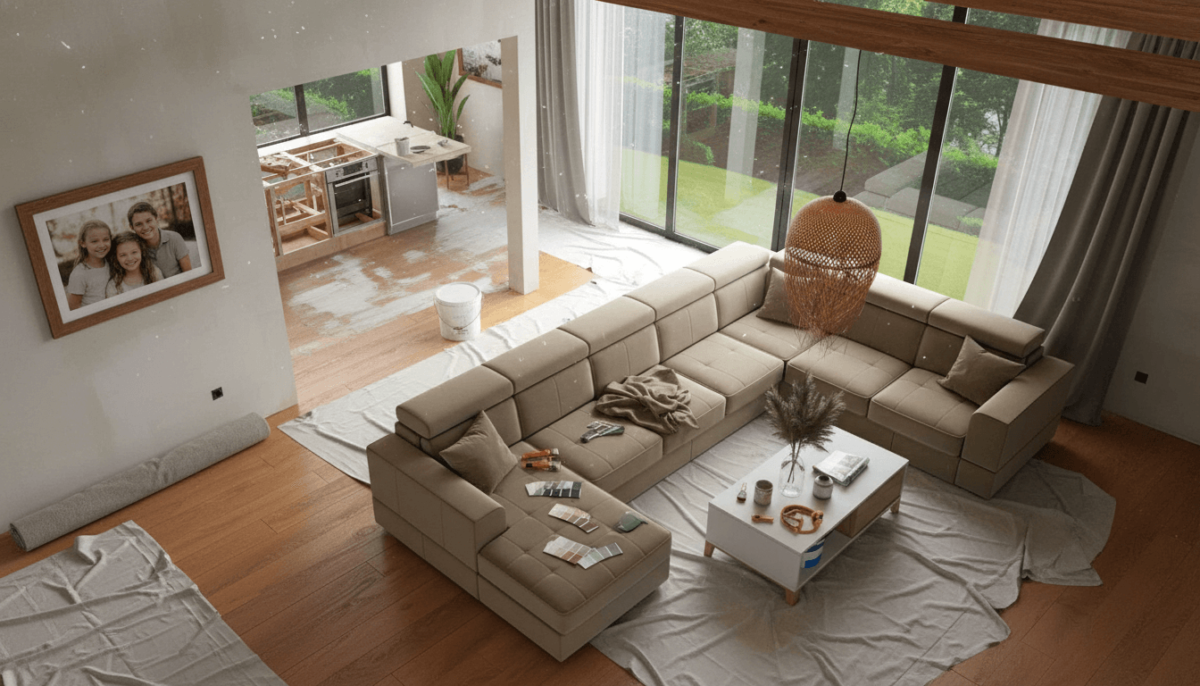 Should You Live at Home During a Remodel