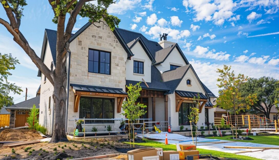 Home expansion in Allen, TX