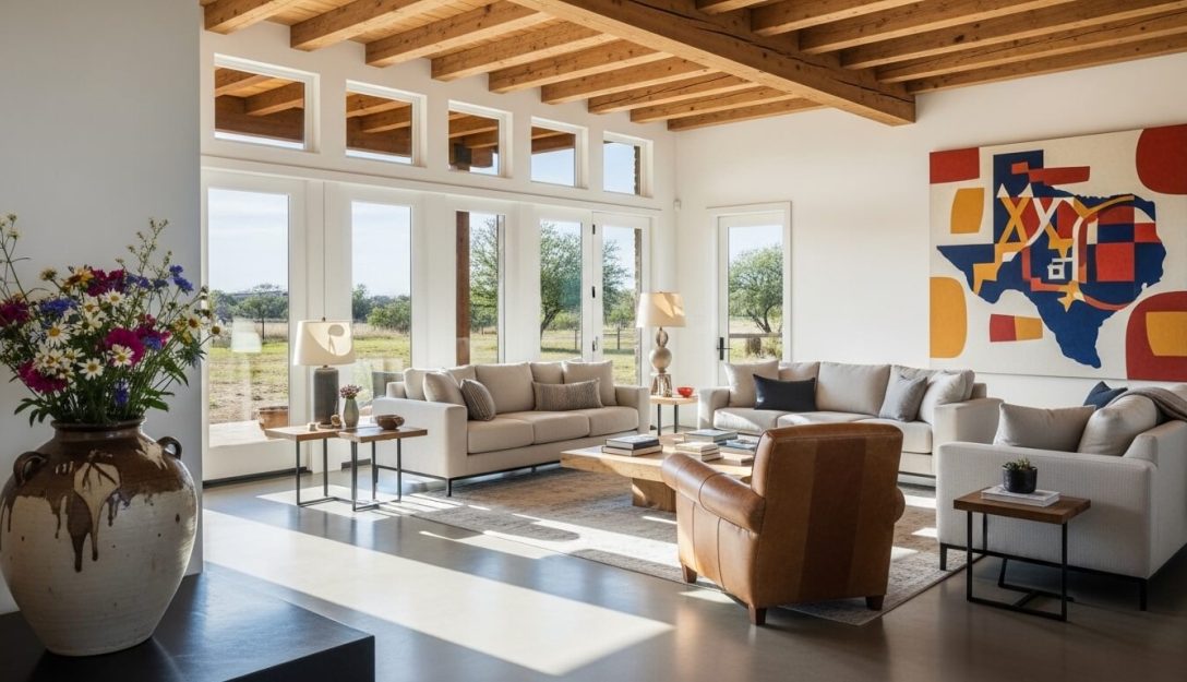 How to Combine Modern and Traditional Design in a Texas Home
