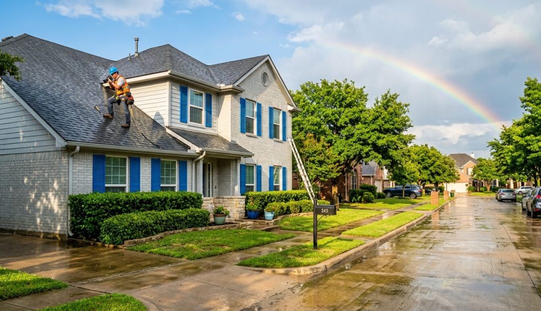 Why You Should Schedule a Post-Storm Home Inspection in Allen, TX